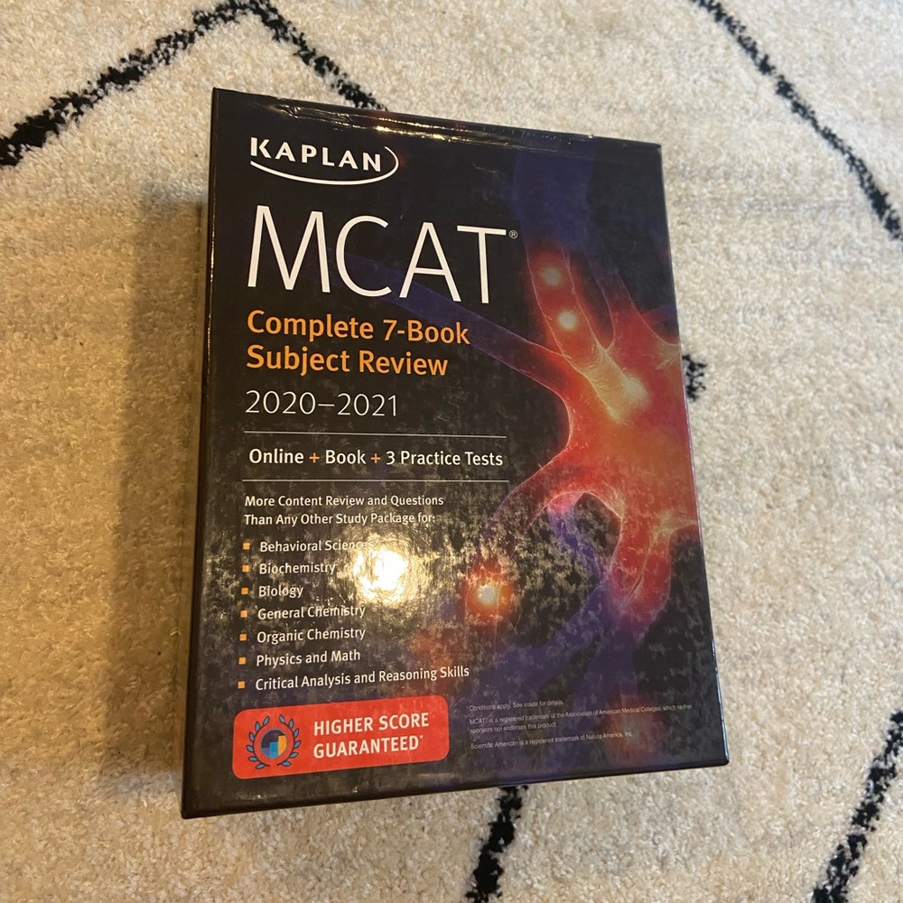 Kaplan MCAT Complete 7-Book Subject Review 2020-2021